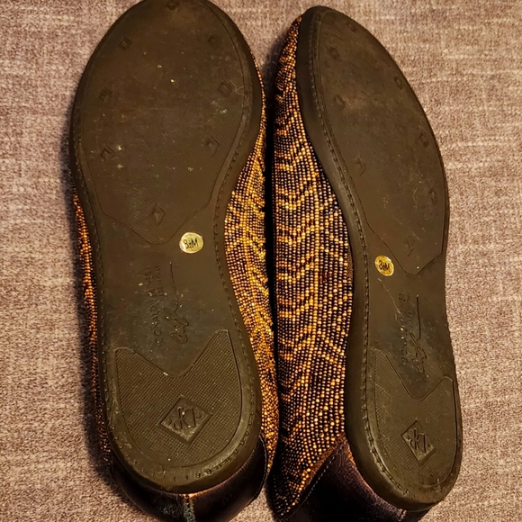 Donald J. Pliner Beaded Flats Size 8.5W - Picture 7 of 7